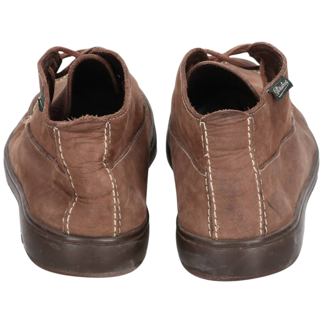Paraboot Moccasin Boots 9 1/2 Men's 28.0cm Nubuck leather brown type Vintage Second Hand