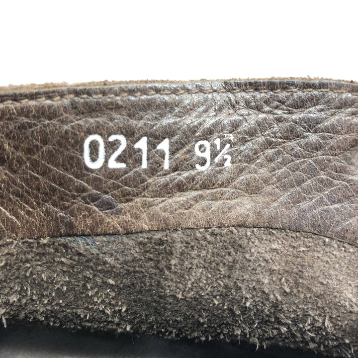 Paraboot Moccasin Boots 9 1/2 Men's 28.0cm Nubuck leather brown type Vintage Second Hand