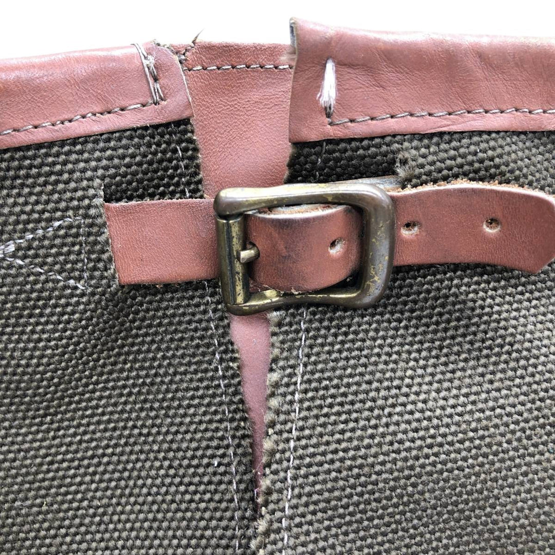 2000s Chippewa Cutter 17 Snake Boot, USA-Made, Size 9 1/2M Men's 27.5cm genuine leather brown type Vintage Second Hand