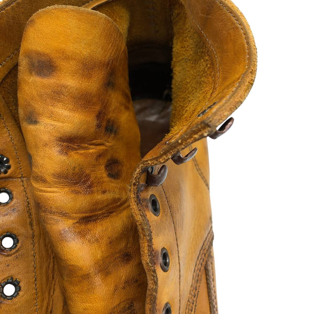 Wolverine 1000 Mile Wingtip Work Boots Men's 26.0cm unclear Beige type Vintage Second Hand
