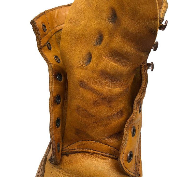 Wolverine 1000 Mile Wingtip Work Boots Men's 26.0cm unclear Beige type Vintage Second Hand