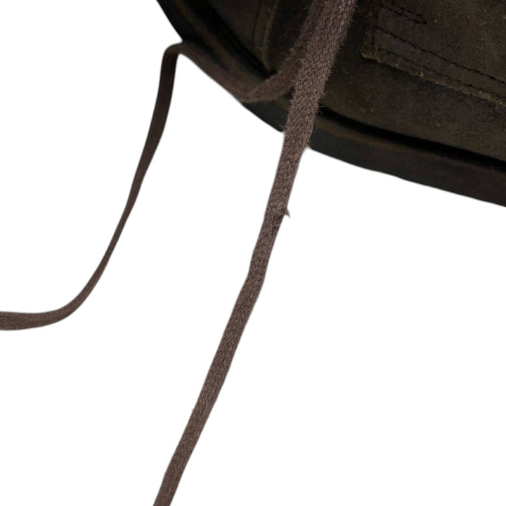 Paraboot Suede Straight-Tip Lace-Up Boots, Made in France, 4K, Women's, Size 8.9" (Saa014498) Women's 22.5cm unclear brown type Vintage Second Hand