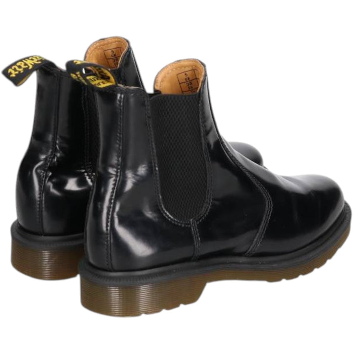 Dr. Martens 10297 CHELSEA Chelsea Boots, Side Gore, UK Size 5 Women's 24.0cm genuine leather black type Vintage Second Hand