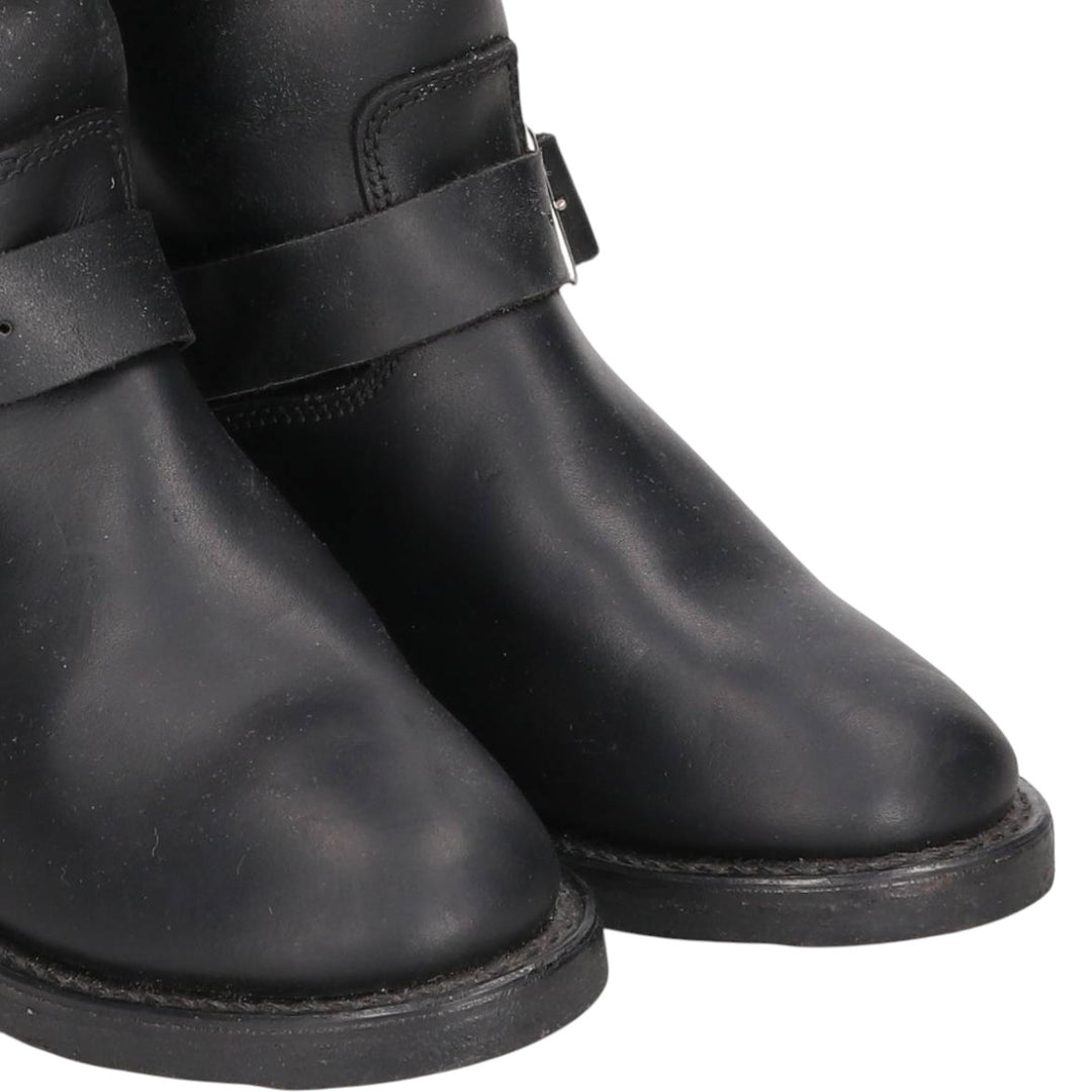 Durango Engineer Boots 7M Men's 25.0cm genuine leather black type Vintage Second Hand