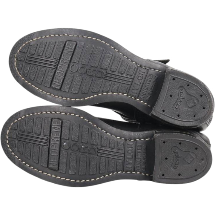 Durango Engineer Boots 7M Men's 25.0cm genuine leather black type Vintage Second Hand