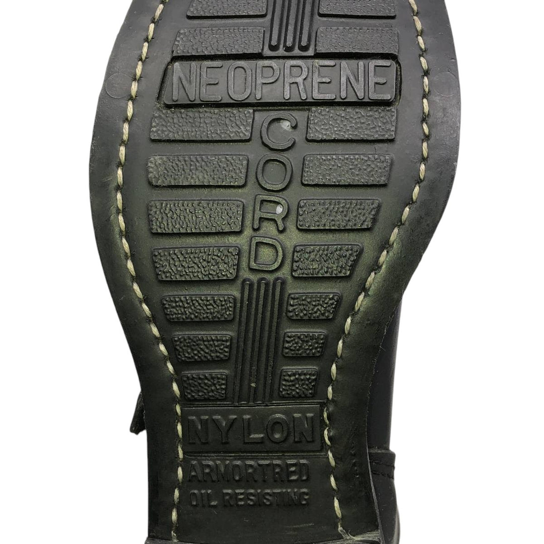 Durango Engineer Boots 7M Men's 25.0cm genuine leather black type Vintage Second Hand