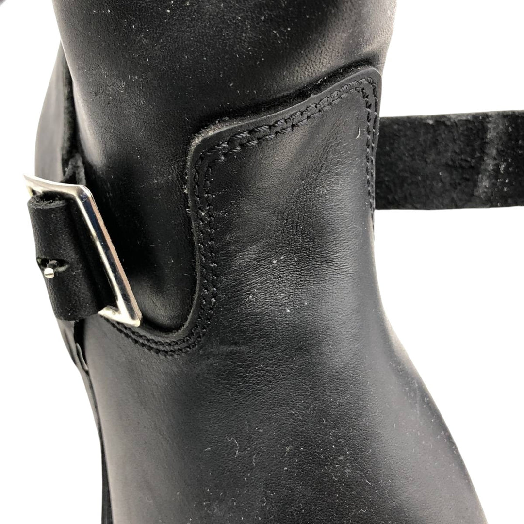 Durango Engineer Boots 7M Men's 25.0cm genuine leather black type Vintage Second Hand