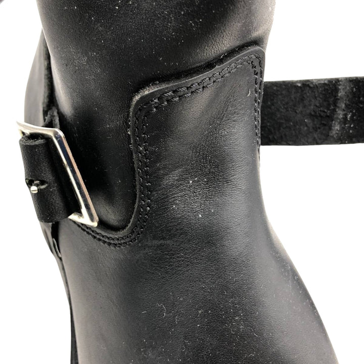 Durango Engineer Boots 7M Men's 25.0cm genuine leather black type Vintage Second Hand