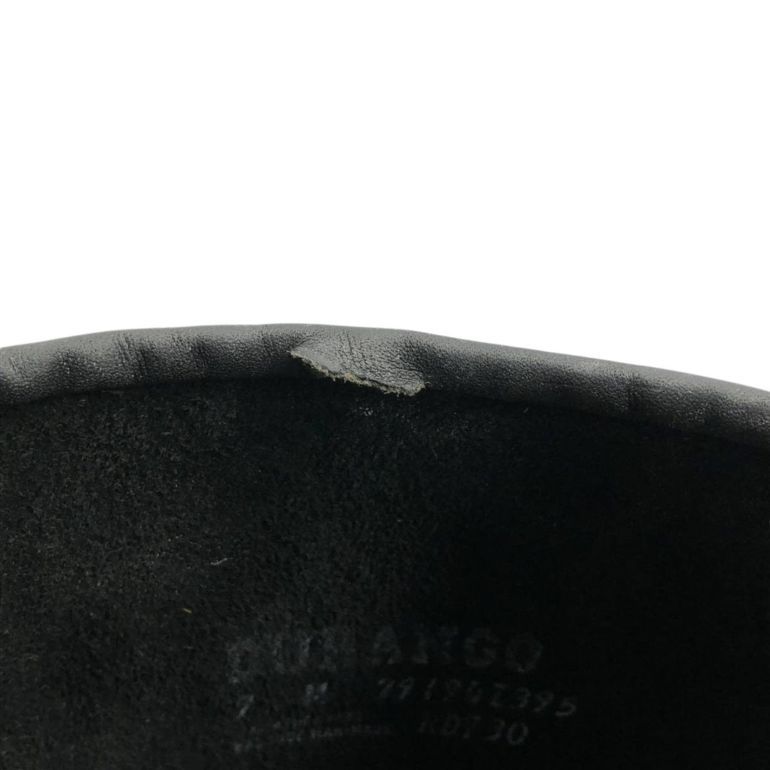 Durango Engineer Boots 7M Men's 25.0cm genuine leather black type Vintage Second Hand