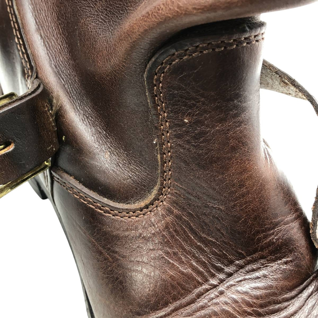 Durango Engineer Boots, Size 9E Men's 27.0cm genuine leather brown type Vintage Second Hand