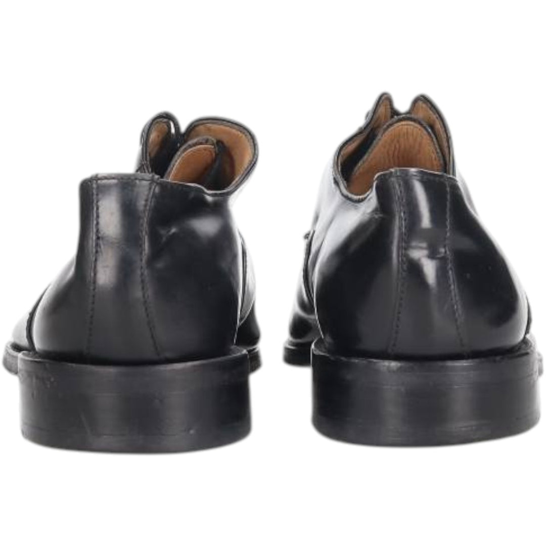 Russell and Bromley Men's Square Toe Straight Tip Shoes, Size 9 (10.8 inches) /saa014507 Men's 27.5cm genuine leather black type Vintage Second Hand