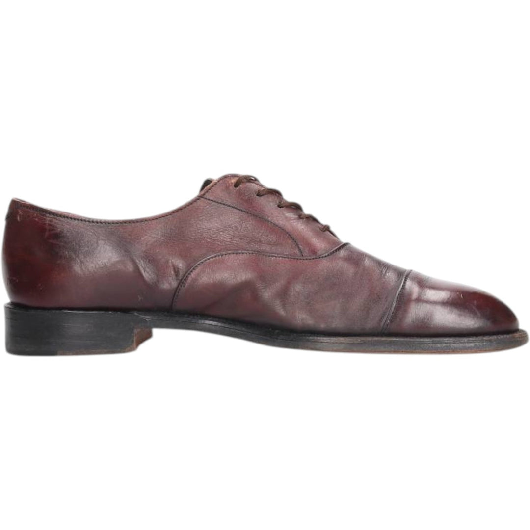 HANOVER Straight Tip Shoes 10 1/2N Men's 28.5cm genuine leather burgundy type Vintage Second Hand