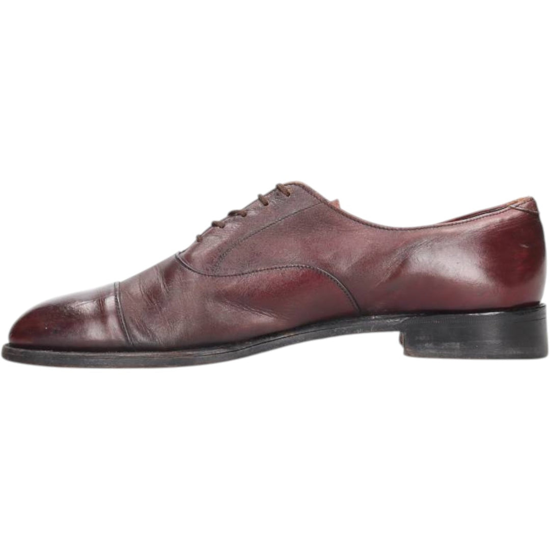 HANOVER Straight Tip Shoes 10 1/2N Men's 28.5cm genuine leather burgundy type Vintage Second Hand