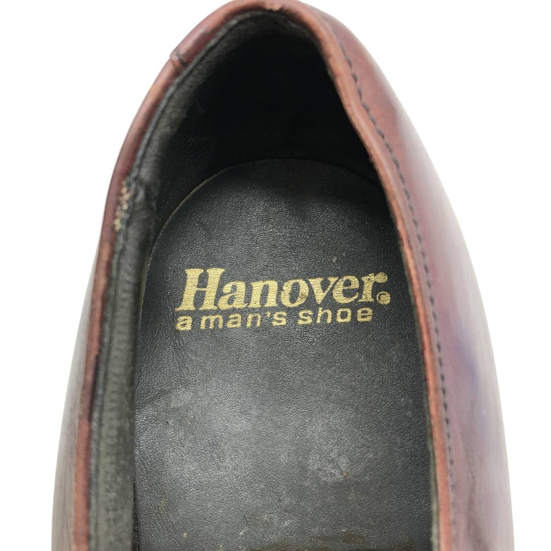 HANOVER Straight Tip Shoes 10 1/2N Men's 28.5cm genuine leather burgundy type Vintage Second Hand