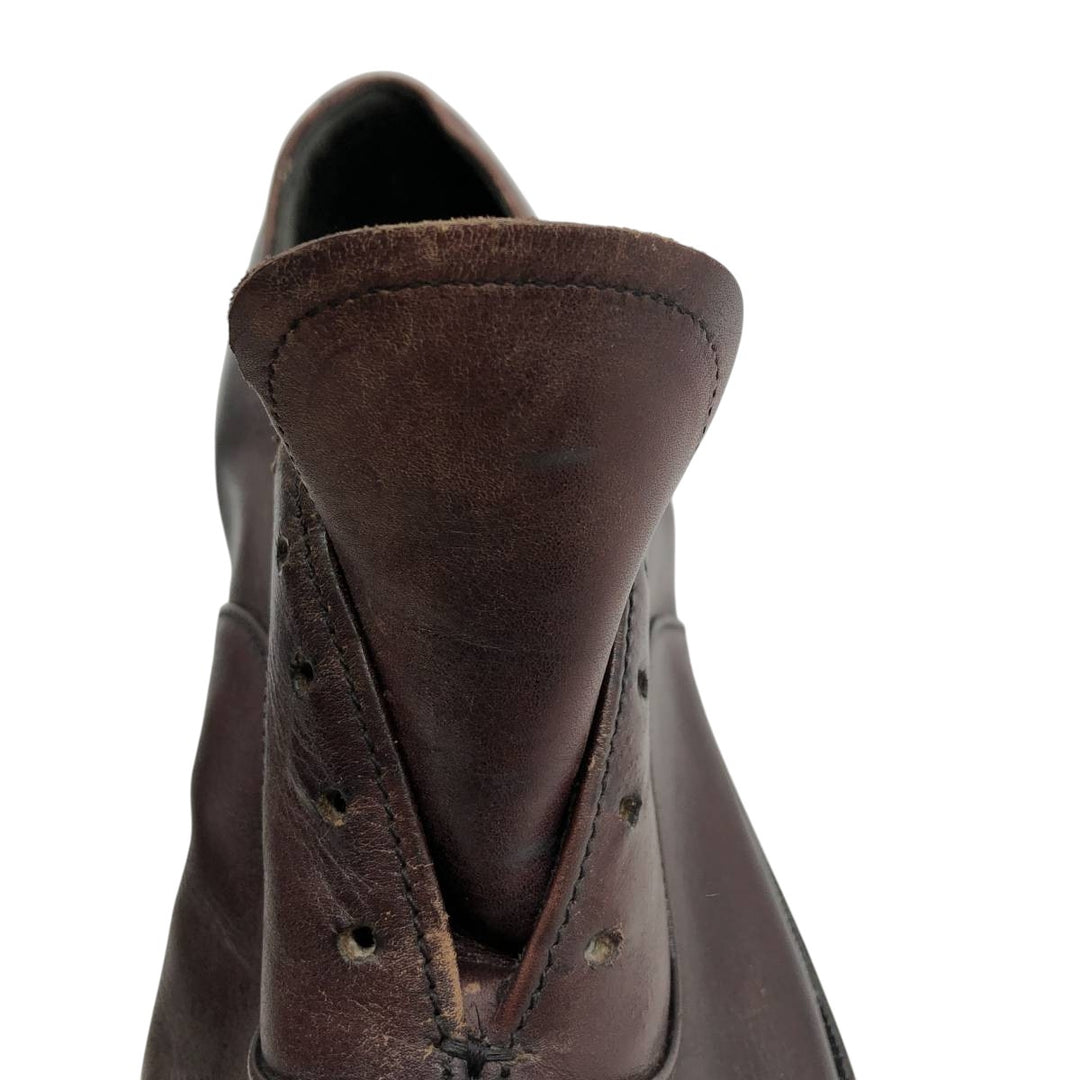 HANOVER Straight Tip Shoes 10 1/2N Men's 28.5cm genuine leather burgundy type Vintage Second Hand