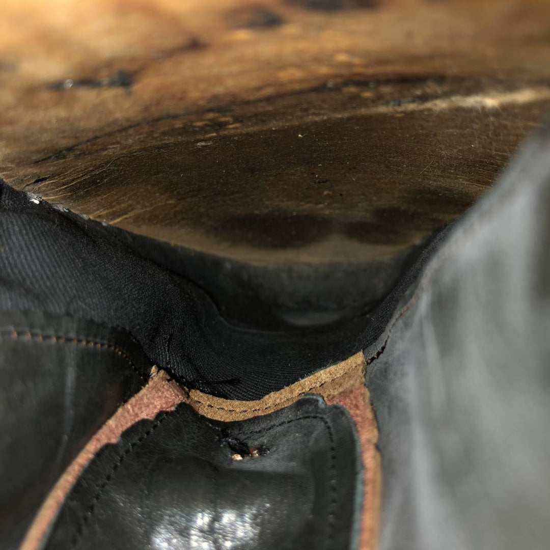 HANOVER Straight Tip Shoes 10 1/2N Men's 28.5cm genuine leather burgundy type Vintage Second Hand