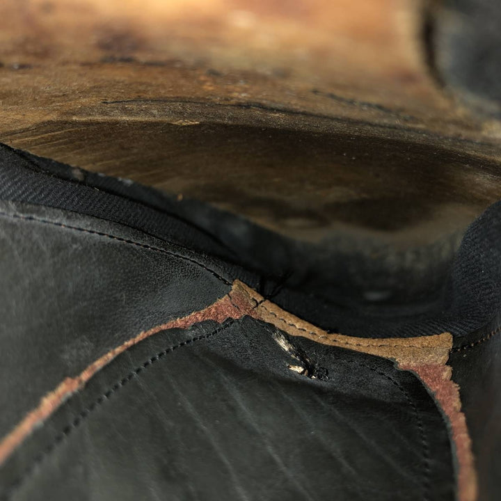 HANOVER Straight Tip Shoes 10 1/2N Men's 28.5cm genuine leather burgundy type Vintage Second Hand