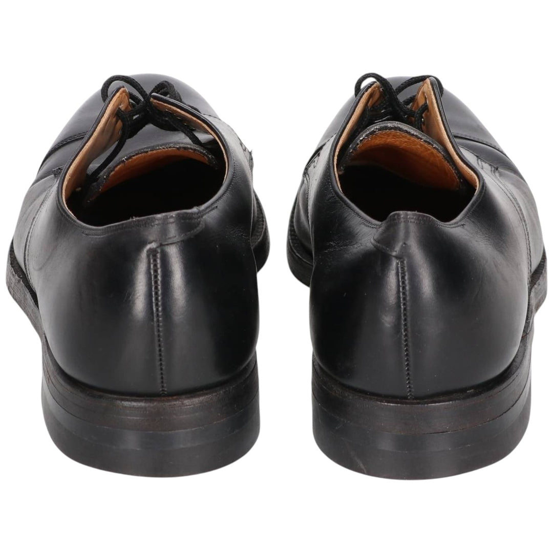 Straight tip shoes 9 1/2E Men's 27.5cm genuine leather black type Vintage Second Hand