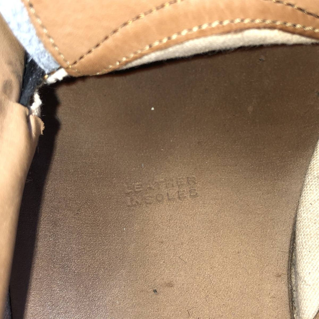 Straight tip shoes 9 1/2E Men's 27.5cm genuine leather black type Vintage Second Hand