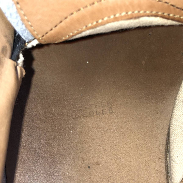 Straight tip shoes 9 1/2E Men's 27.5cm genuine leather black type Vintage Second Hand