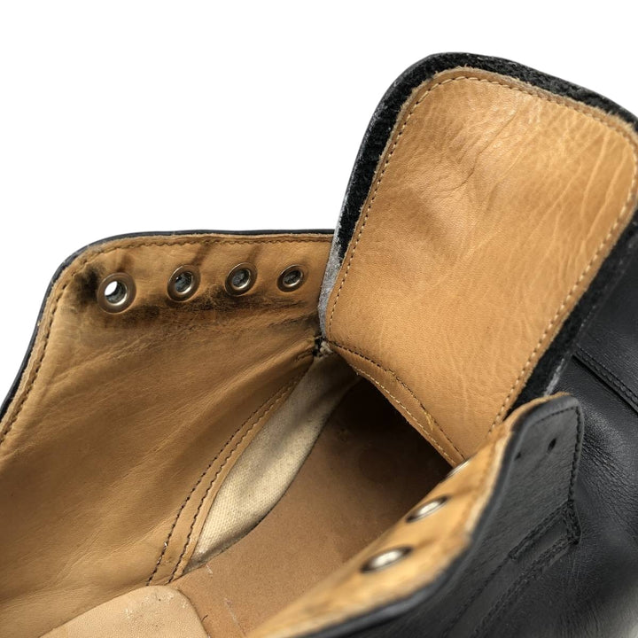 Straight tip shoes 9 1/2E Men's 27.5cm genuine leather black type Vintage Second Hand