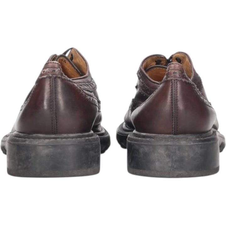 Tod's Full Brogue Wingtip Shoes, Size 9 1/2, Men's, Size 11" (saa014512) Men's 28.0cm genuine leather brown type Vintage Second Hand