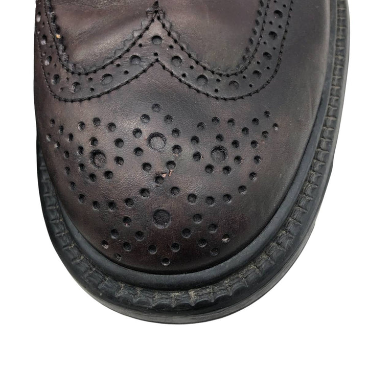Tod's Full Brogue Wingtip Shoes, Size 9 1/2, Men's, Size 11" (saa014512) Men's 28.0cm genuine leather brown type Vintage Second Hand