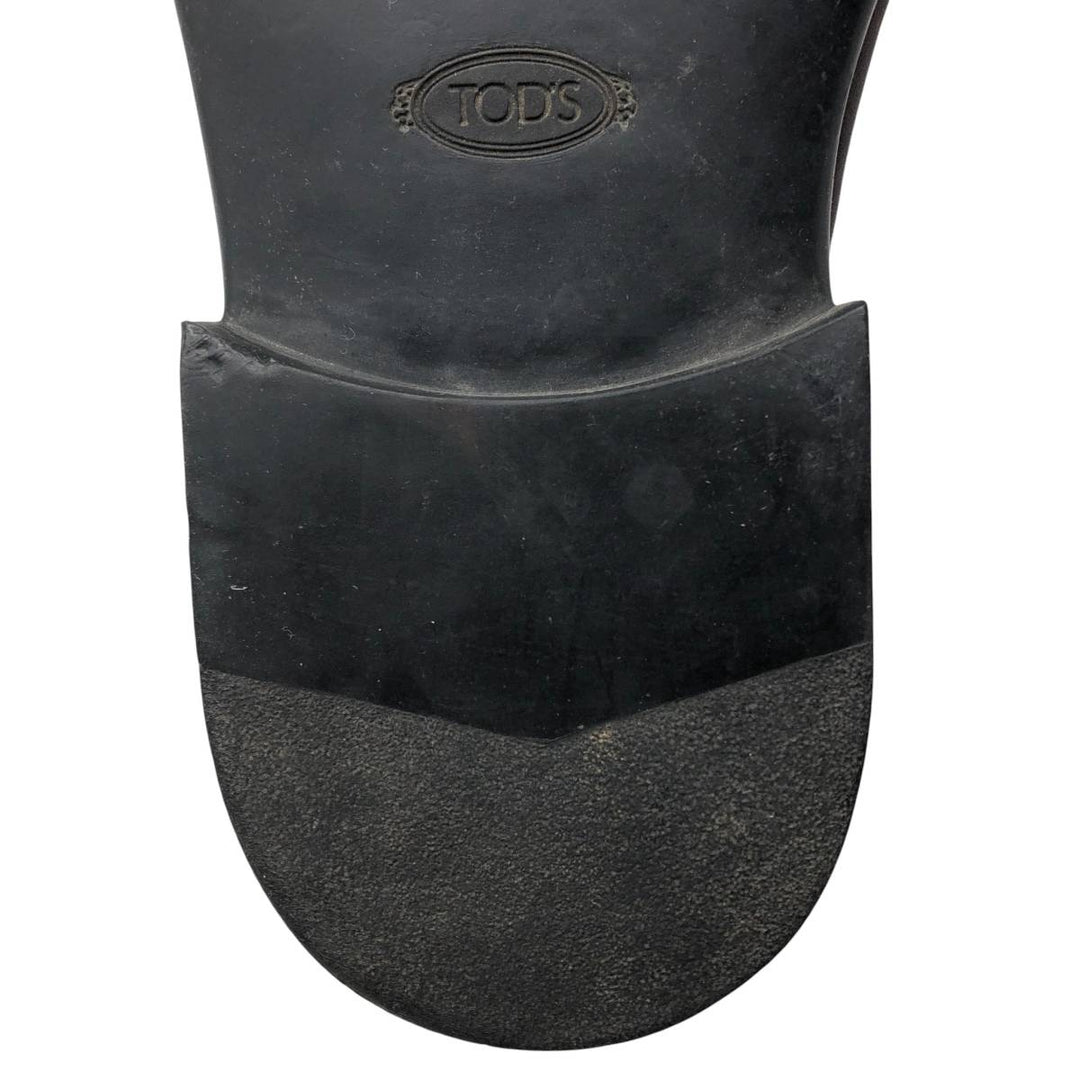 Tod's Full Brogue Wingtip Shoes, Size 9 1/2, Men's, Size 11" (saa014512) Men's 28.0cm genuine leather brown type Vintage Second Hand