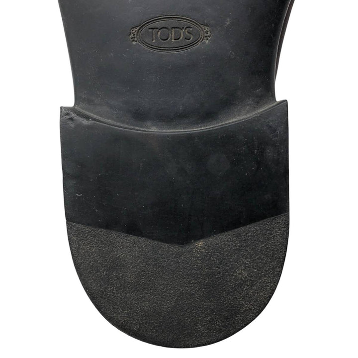 Tod's Full Brogue Wingtip Shoes, Size 9 1/2, Men's, Size 11" (saa014512) Men's 28.0cm genuine leather brown type Vintage Second Hand