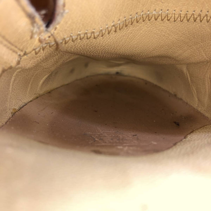 Paraboot COUSU GOODYEAX Coin Loafers, Made in France, Size 7 1/2F Men's 26.0cm genuine leather brown type Vintage Second Hand