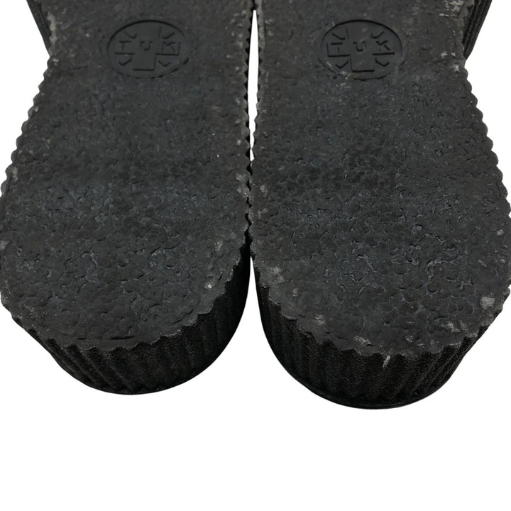 TUK Suede Platform Creeper Shoes, Size 8 Men's 26.0cm suede Blue type light blue Vintage Second Hand