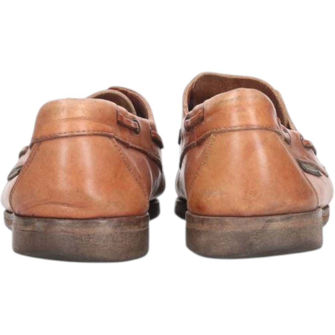 Paraboots PARA BOOT JAVA deck shoes Men's 28.0cm genuine leather brown type Vintage Second Hand