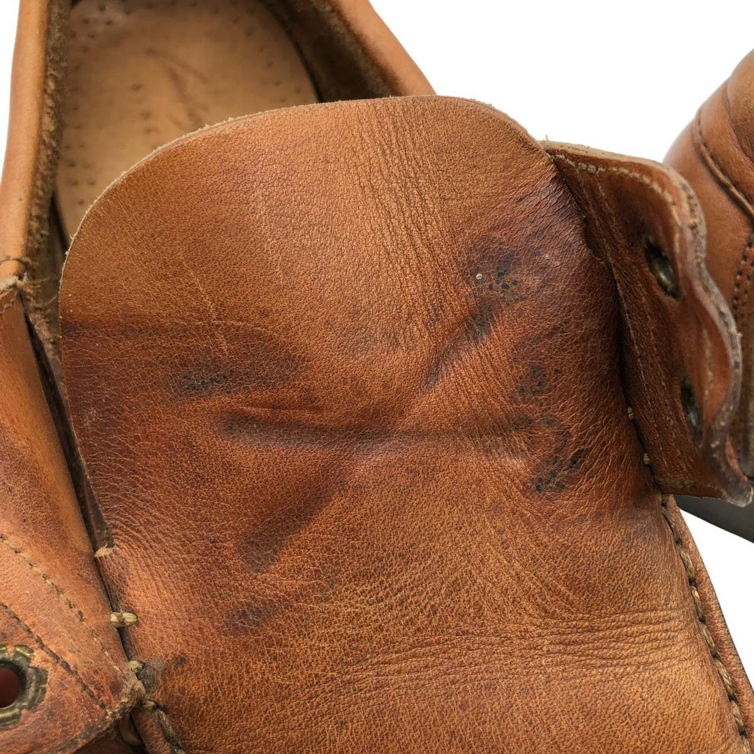 Paraboots PARA BOOT JAVA deck shoes Men's 28.0cm genuine leather brown type Vintage Second Hand