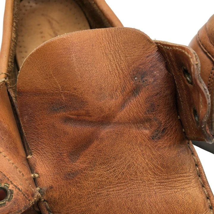 Paraboots PARA BOOT JAVA deck shoes Men's 28.0cm genuine leather brown type Vintage Second Hand