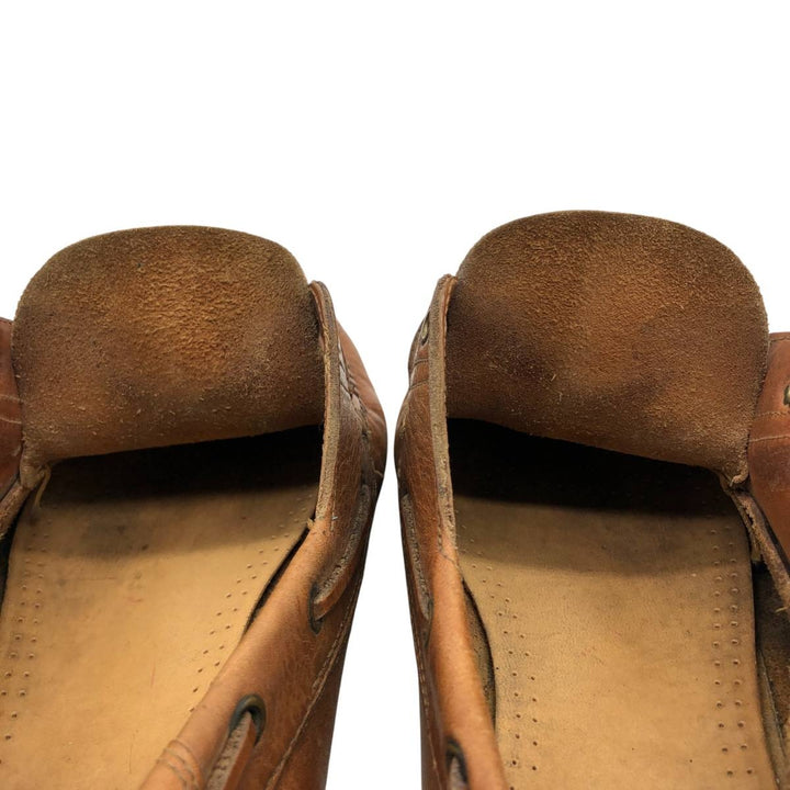 Paraboots PARA BOOT JAVA deck shoes Men's 28.0cm genuine leather brown type Vintage Second Hand