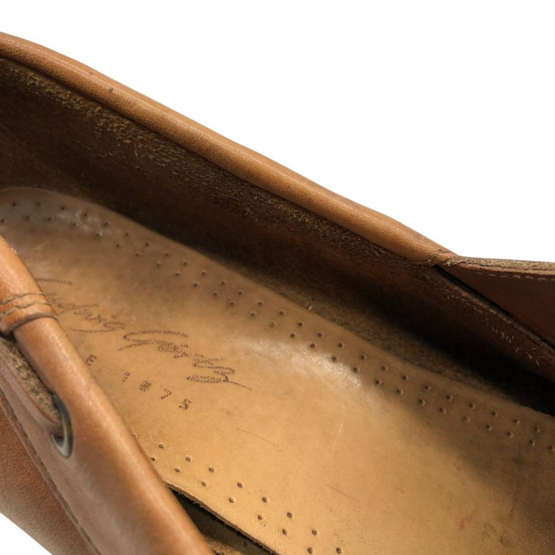 Paraboots PARA BOOT JAVA deck shoes Men's 28.0cm genuine leather brown type Vintage Second Hand