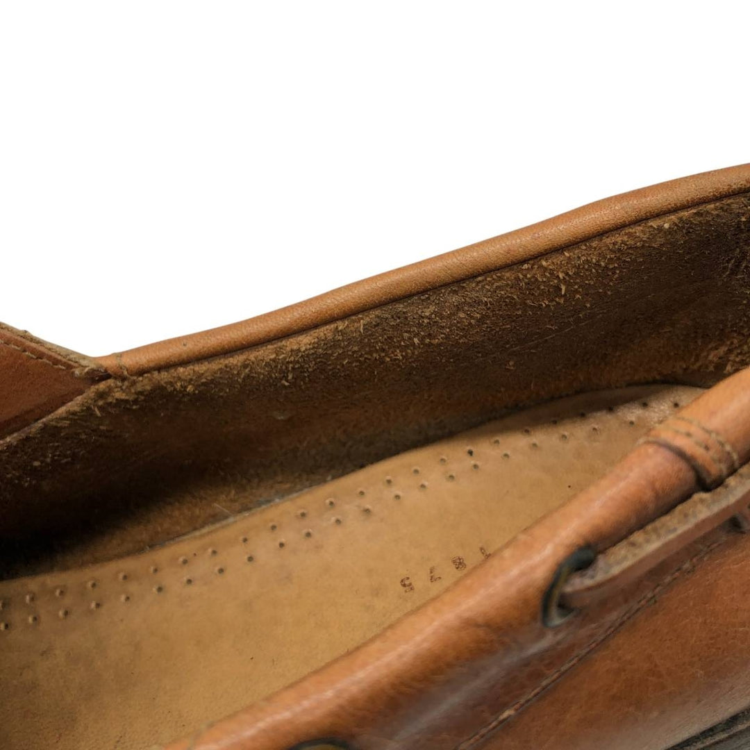 Paraboots PARA BOOT JAVA deck shoes Men's 28.0cm genuine leather brown type Vintage Second Hand