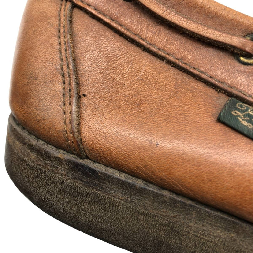 Paraboots PARA BOOT JAVA deck shoes Men's 28.0cm genuine leather brown type Vintage Second Hand