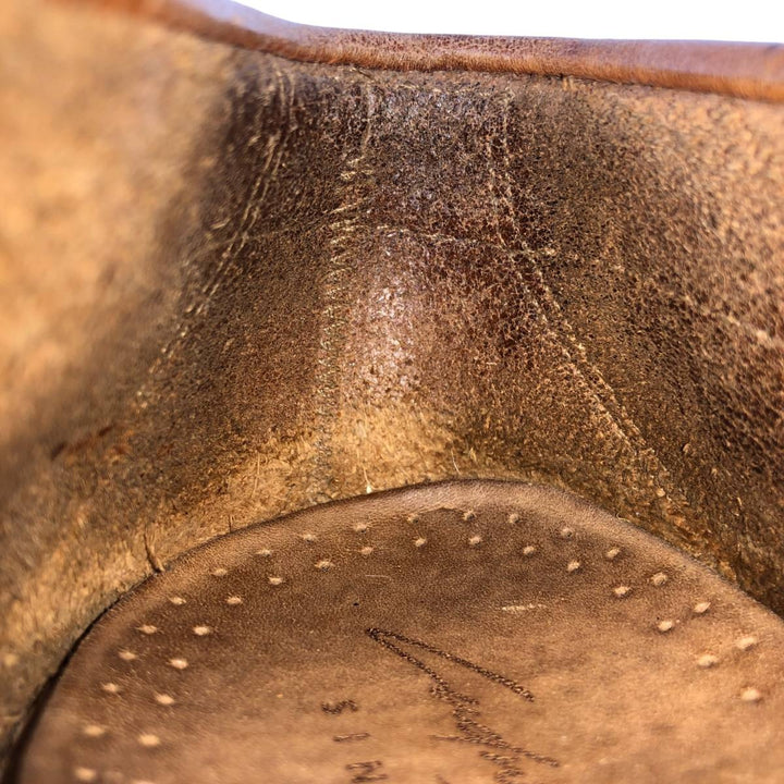 Paraboots PARA BOOT JAVA deck shoes Men's 28.0cm genuine leather brown type Vintage Second Hand