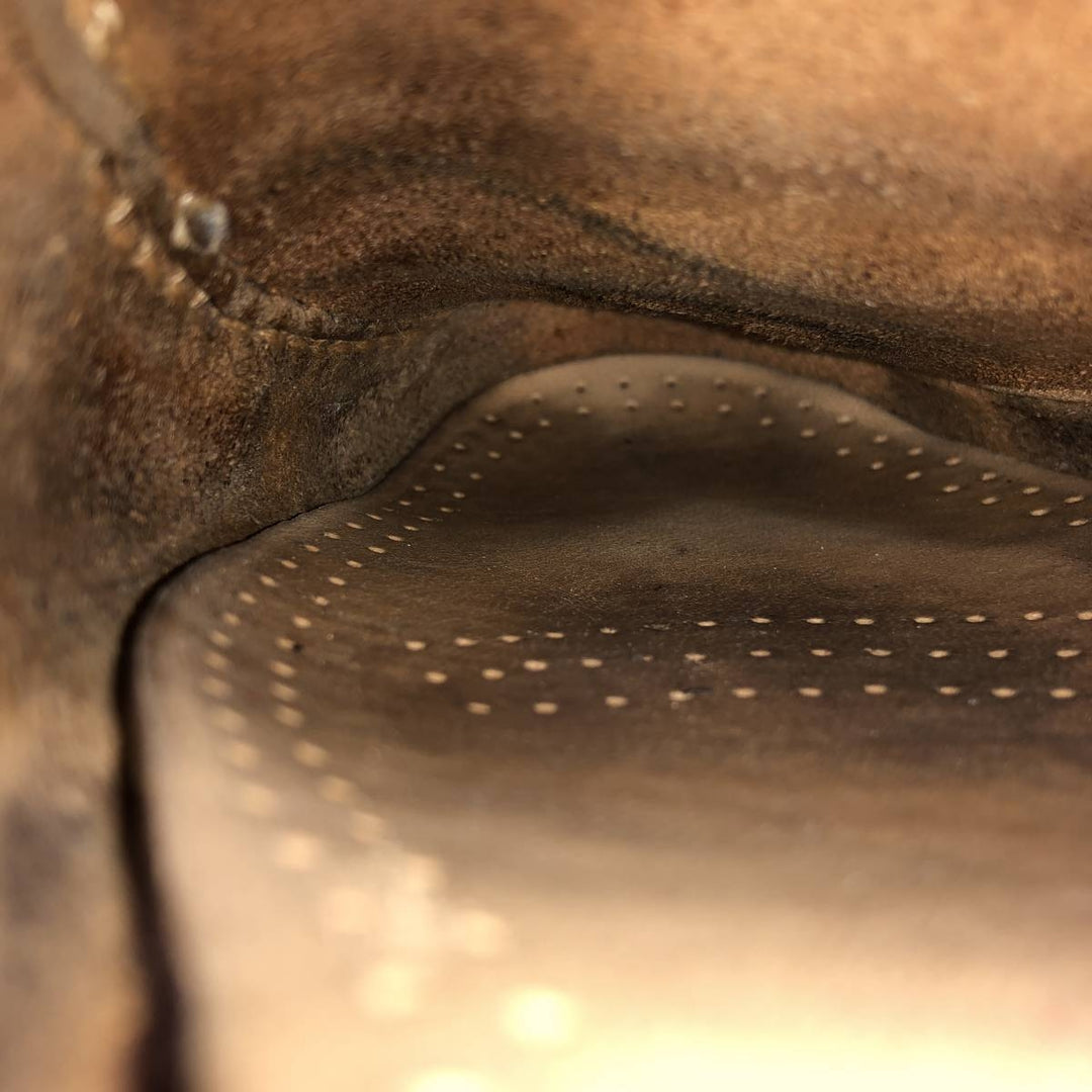 Paraboots PARA BOOT JAVA deck shoes Men's 28.0cm genuine leather brown type Vintage Second Hand