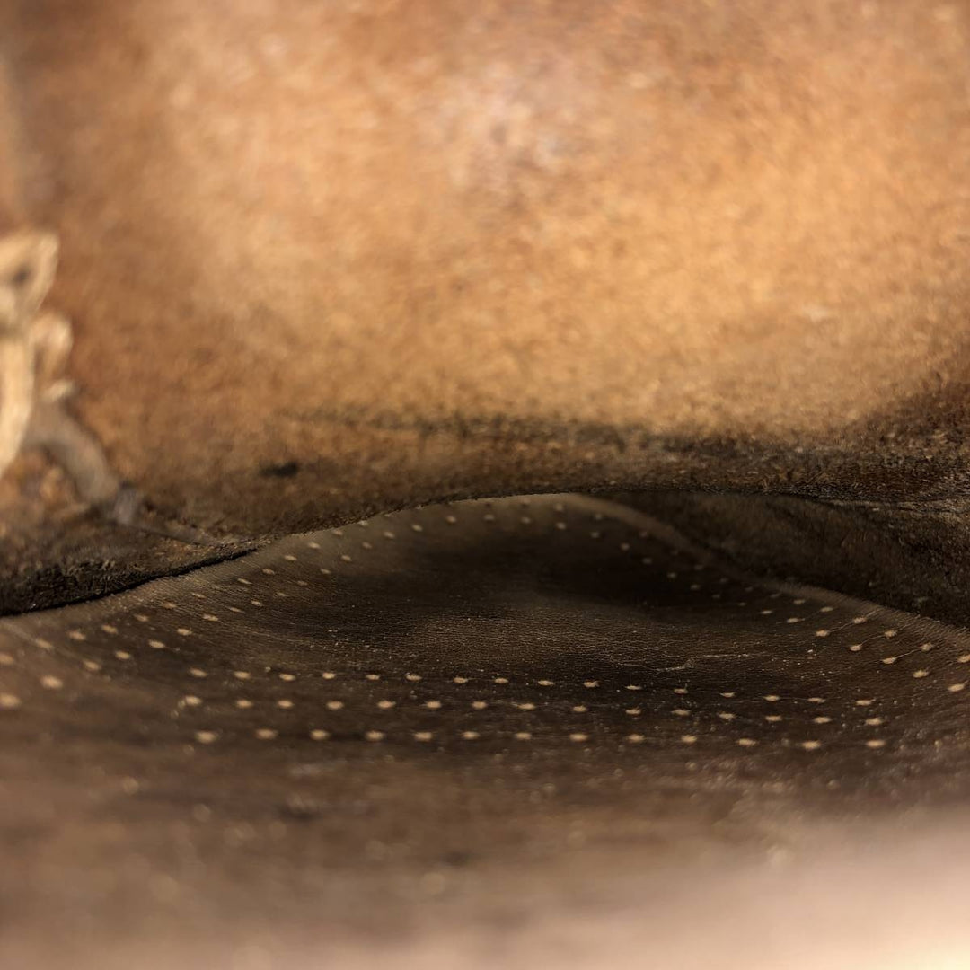 Paraboots PARA BOOT JAVA deck shoes Men's 28.0cm genuine leather brown type Vintage Second Hand