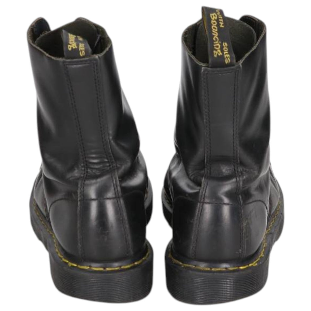 Dr. Martens 10-eye boots Men's 27.0cm unclear black type Vintage Second Hand