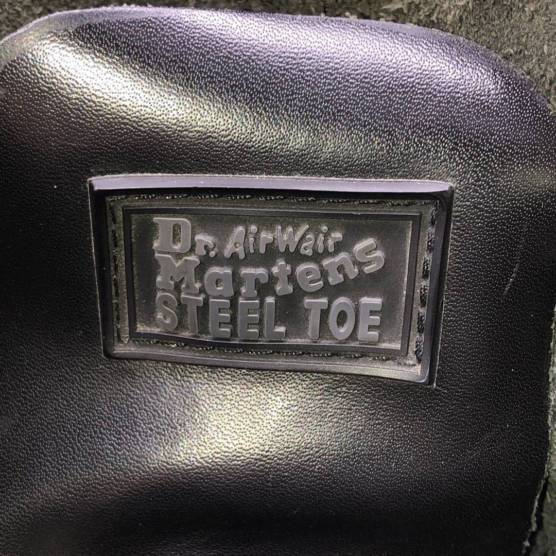 Dr. Martens 10-eye boots Men's 27.0cm unclear black type Vintage Second Hand