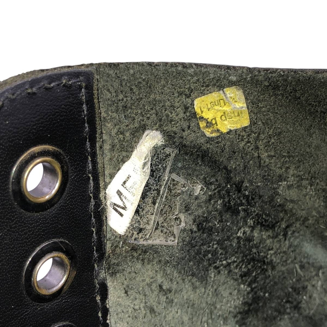 Dr. Martens 10-eye boots Men's 27.0cm unclear black type Vintage Second Hand