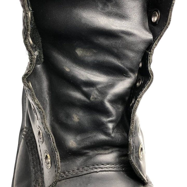 Dr. Martens 10-eye boots Men's 27.0cm unclear black type Vintage Second Hand