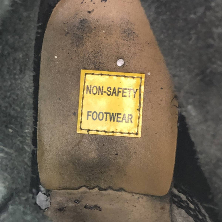 Dr. Martens 10-eye boots Men's 27.0cm unclear black type Vintage Second Hand