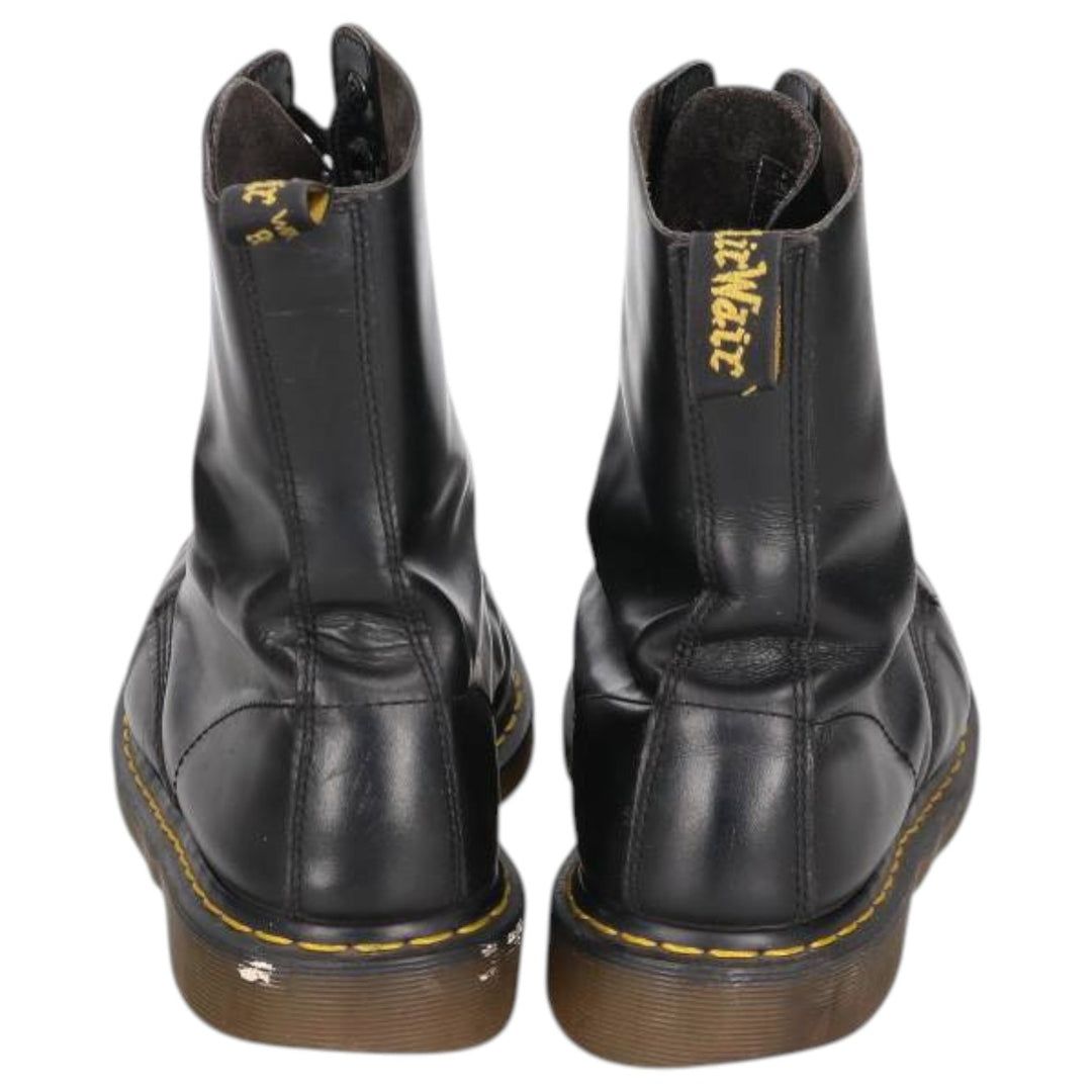 Dr. Martens 10-Eye Boots 9 Men's 28.0cm unclear black type Vintage Second Hand