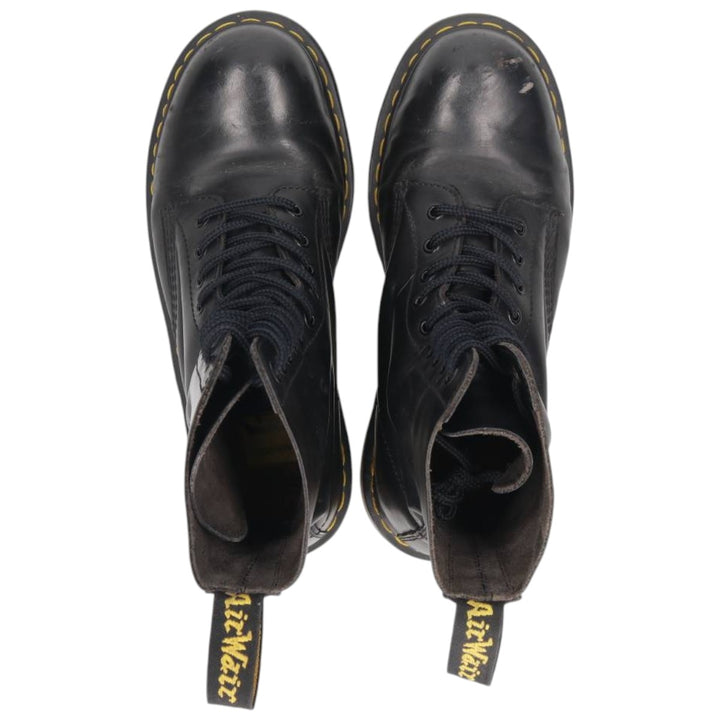 Dr. Martens 10-Eye Boots 9 Men's 28.0cm unclear black type Vintage Second Hand