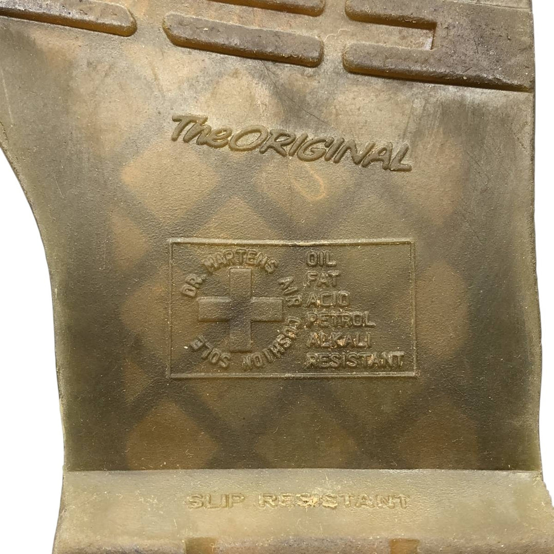 Dr. Martens 10-Eye Boots 9 Men's 28.0cm unclear black type Vintage Second Hand