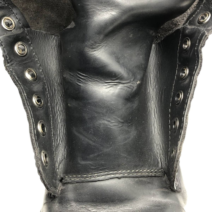 Dr. Martens 10-Eye Boots 9 Men's 28.0cm unclear black type Vintage Second Hand